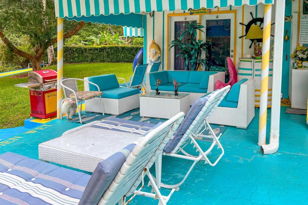 Pams Mermaid House With Riverfront Yard And Lanai! Apartment Weeki Wachee Luaran gambar