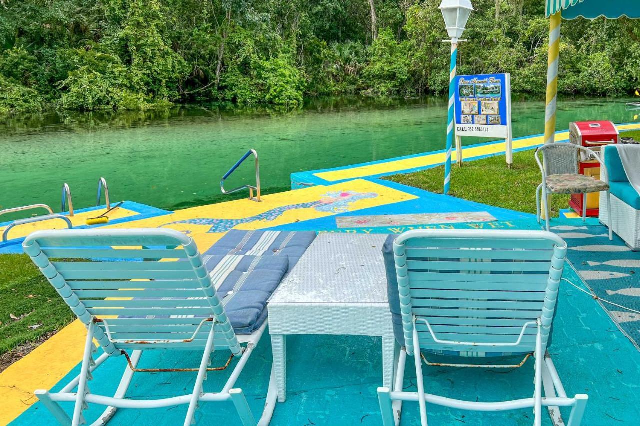 Pams Mermaid House With Riverfront Yard And Lanai! Apartment Weeki Wachee Luaran gambar